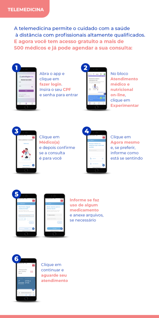 Imagem com informativo sobre como baixar o app da conexa e ativar sua conta